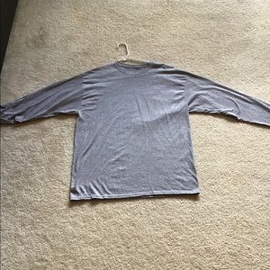 Long Sleeve Gray Shirt
